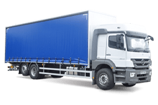 Car Hire Southend - 26 Tonne Curtain Side Truck - Truck hire Southend