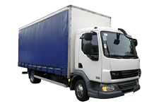 Car Hire Southend - 7.5 Tonne Curtain Side Truck - Truck hire Southend