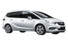 Car Hire Southend - Vauxhall Zafira 7-Seater - Minibus hire Southend